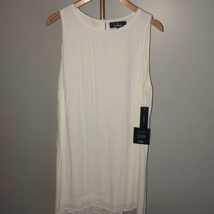 Tags still on, never worn- Lulu’s white mini dress